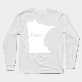 Minnesota Beer MN Long Sleeve T-Shirt